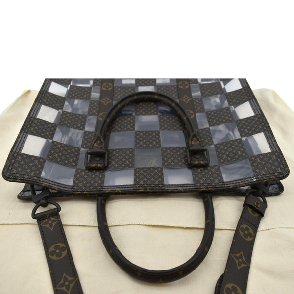 Louis Vuitton Sac Plat Chess PVC Monogram Shoulder Bag - Top