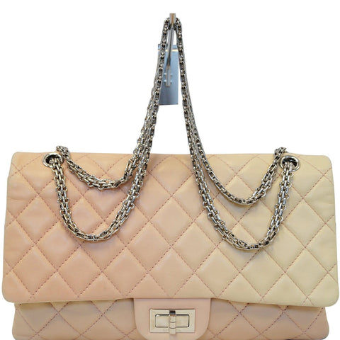 CHANEL Reissue Ombre Pink Lambskin Shoulder Bag