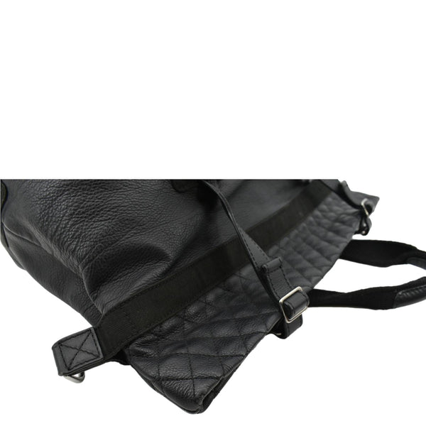 Chanel 2way Leather Shoulder Bag Black - Top Right