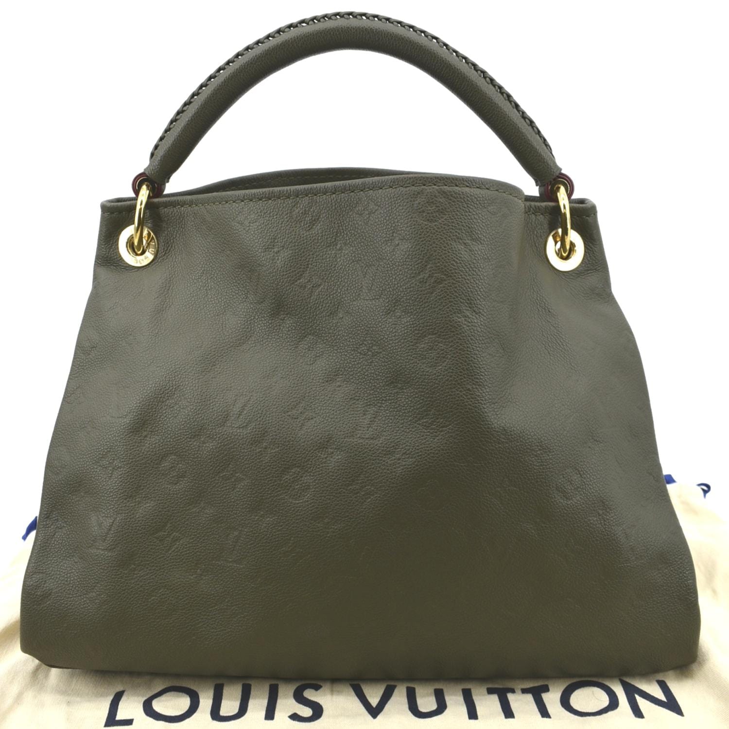 Louis Vuitton - Authenticated Artsy Handbag - Leather Beige Plain for Women, Good Condition