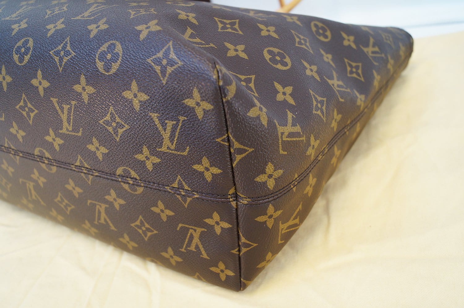 Auth Louis Vuitton Monogram Raspail M40608 Women's Tote Bag