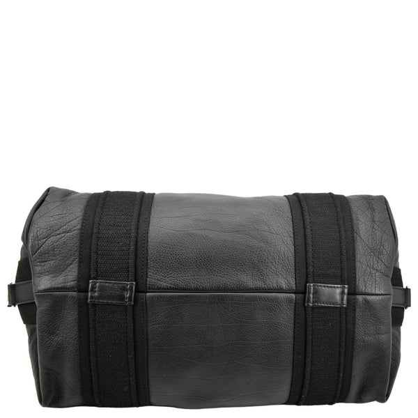 Chanel 2way Leather Shoulder Bag Black - Bottom