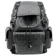 CHRISTIAN DIOR Hit The Road Diamond Canvas Backpack Black