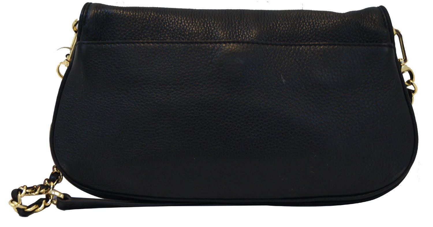 Tory Burch 143920 Britten Black With Gold Hardware Studded Women's  Convertible Crossbody Bag