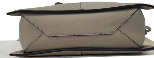NWT CELINE Supple Calfskin Leather Medium Tri-Fold Shoulder Bag