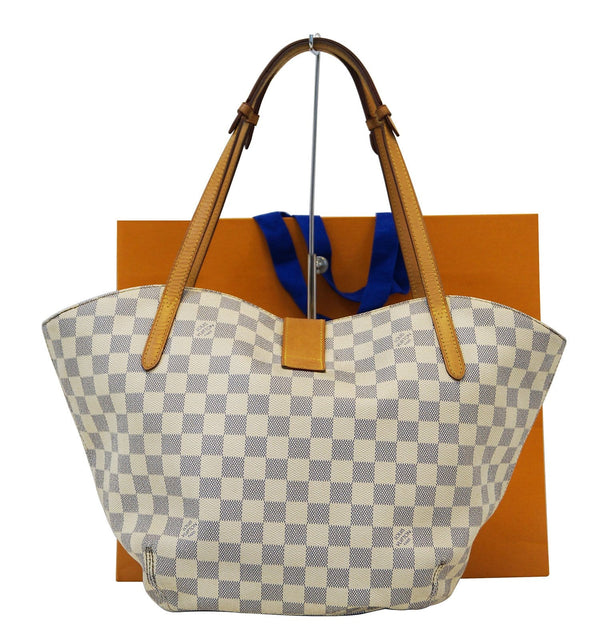 LOUIS VUITTON Damier Azur Salina PM Shoulder Bag