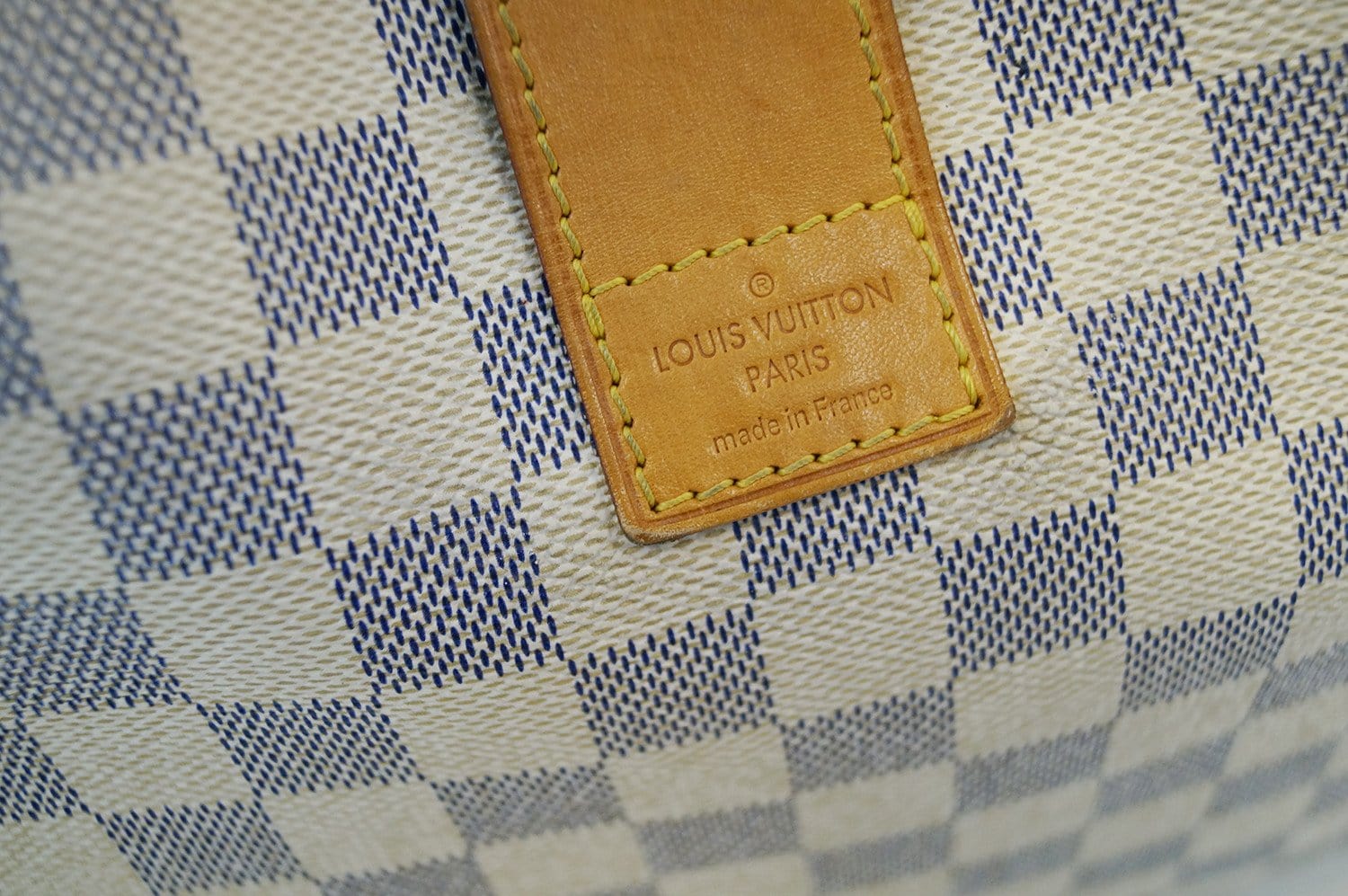 Louis Vuitton Damier Azur Salina PM Tote 11LVJ1027 For Sale at 1stDibs