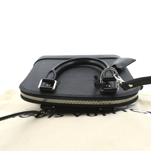 Louis Vuitton Alma BB Epi Leather Satchel Crossbody Bag - Top 