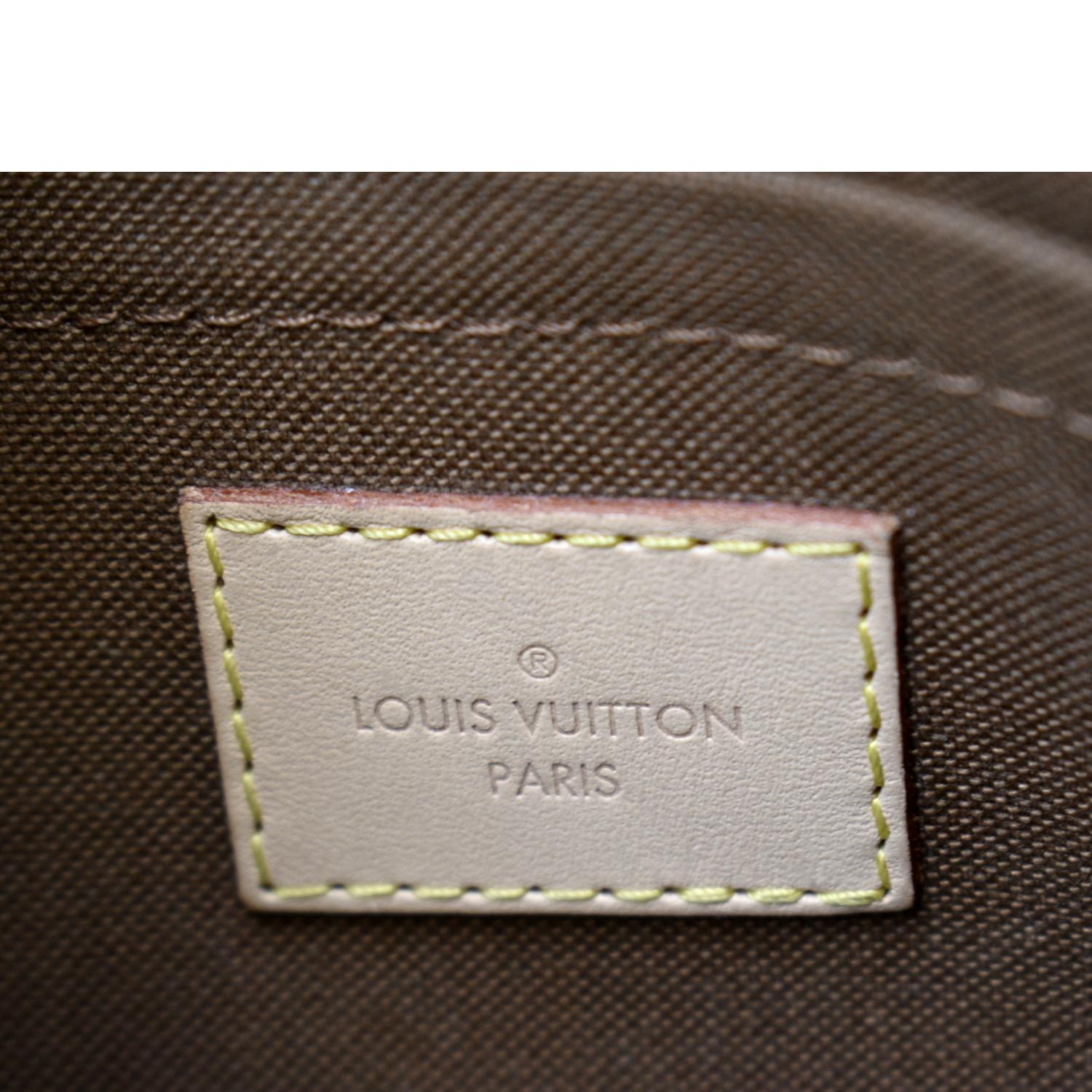 Multi pochette accessoires crossbody bag Louis Vuitton Blue in Cotton -  29544683