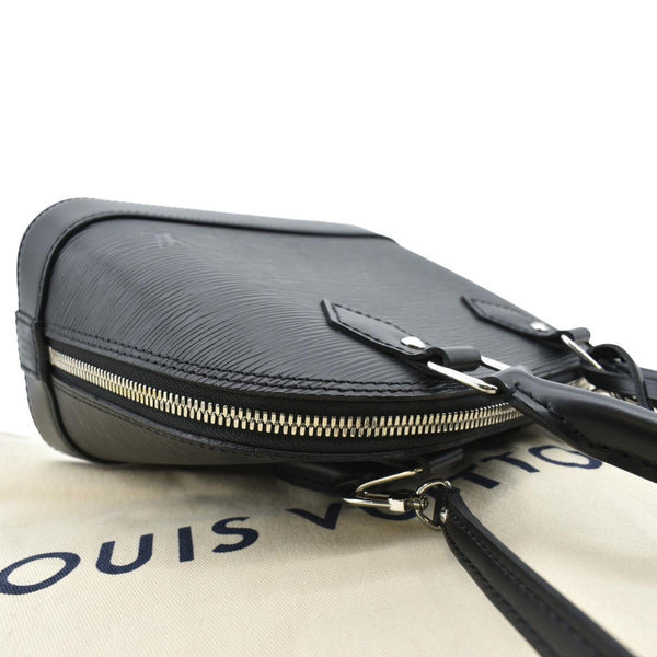 Louis Vuitton Alma BB Epi Leather Satchel Crossbody Bag - Top Right