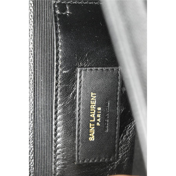Yves Saint Laurent Kate Leather Shoulder Bag Black - Made In Italy