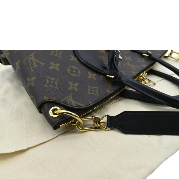 Louis Vuitton Flower Zipped MM Monogram Tote Bag- Top Right