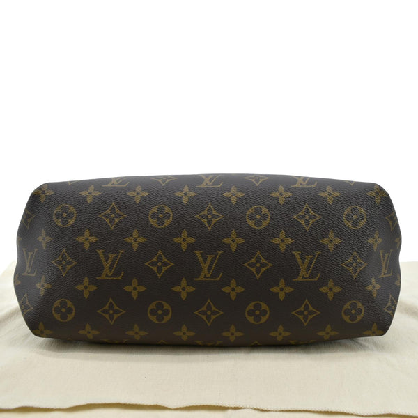 Louis Vuitton Flower Zipped MM Monogram Tote Bag - Bottom