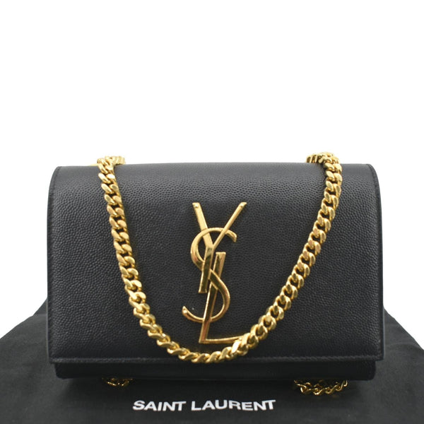 Yves Saint Laurent Kate Leather Shoulder Bag Black - Product