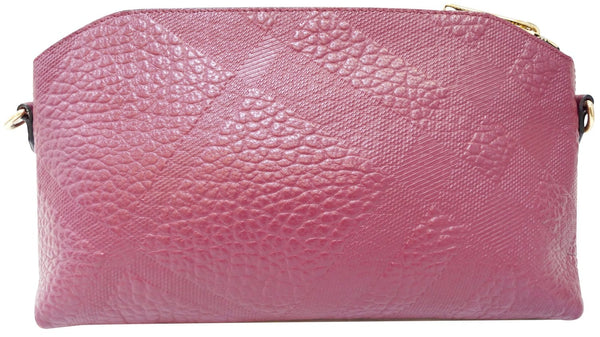 Burberry Crossbody Bag Embossed Leather Chichester - side view