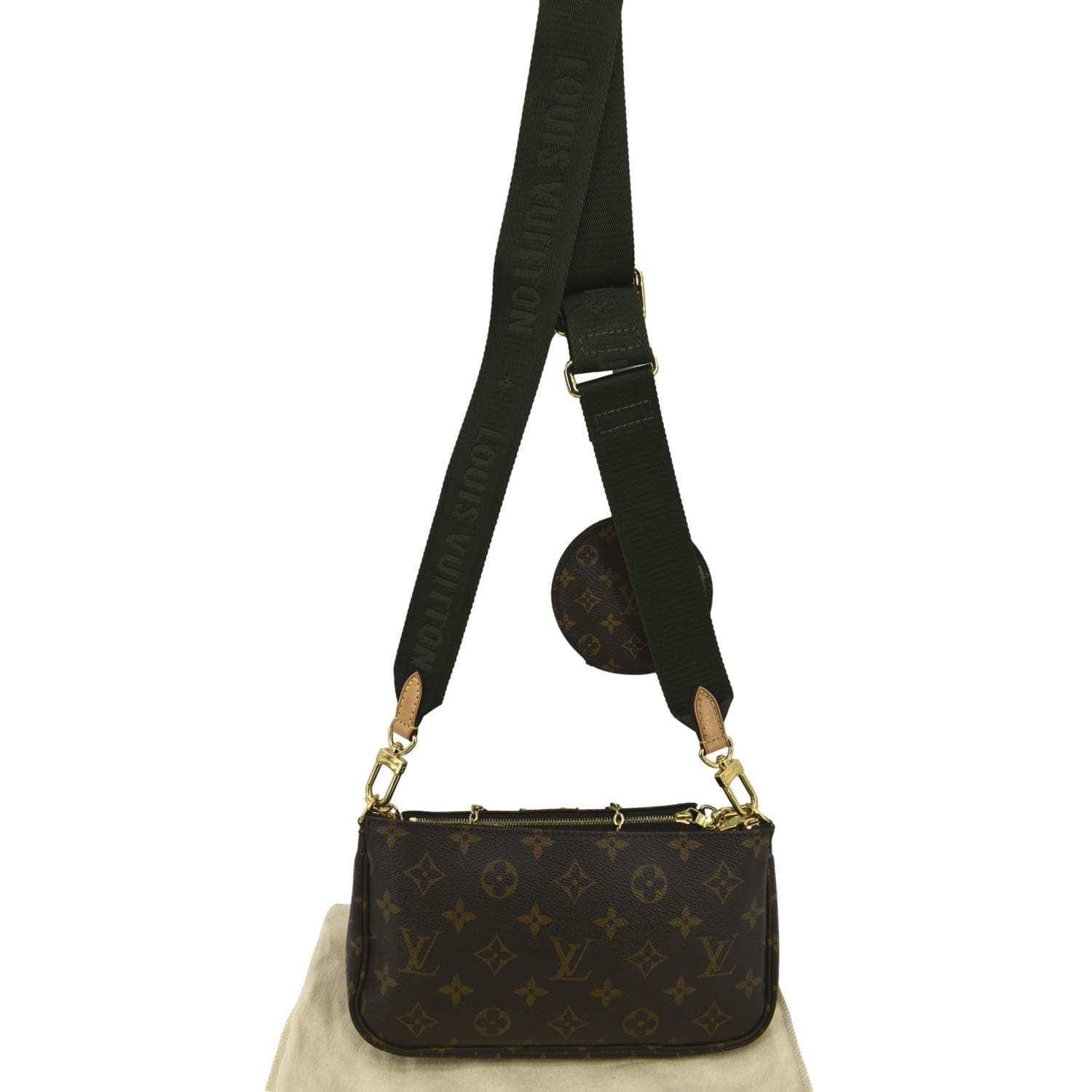 Multi pochette accessoires crossbody bag Louis Vuitton Brown in