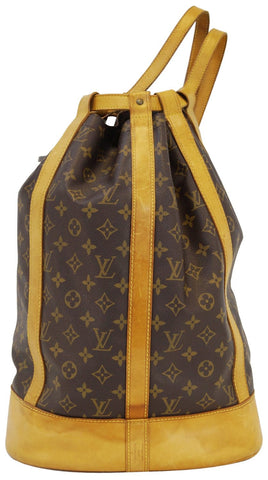LOUIS VUITTON Backpack Bag Monogram Canvas Randonnee GM