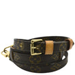 Louis Vuitton Monogram Canvas Shoulder Strap Brown - Front