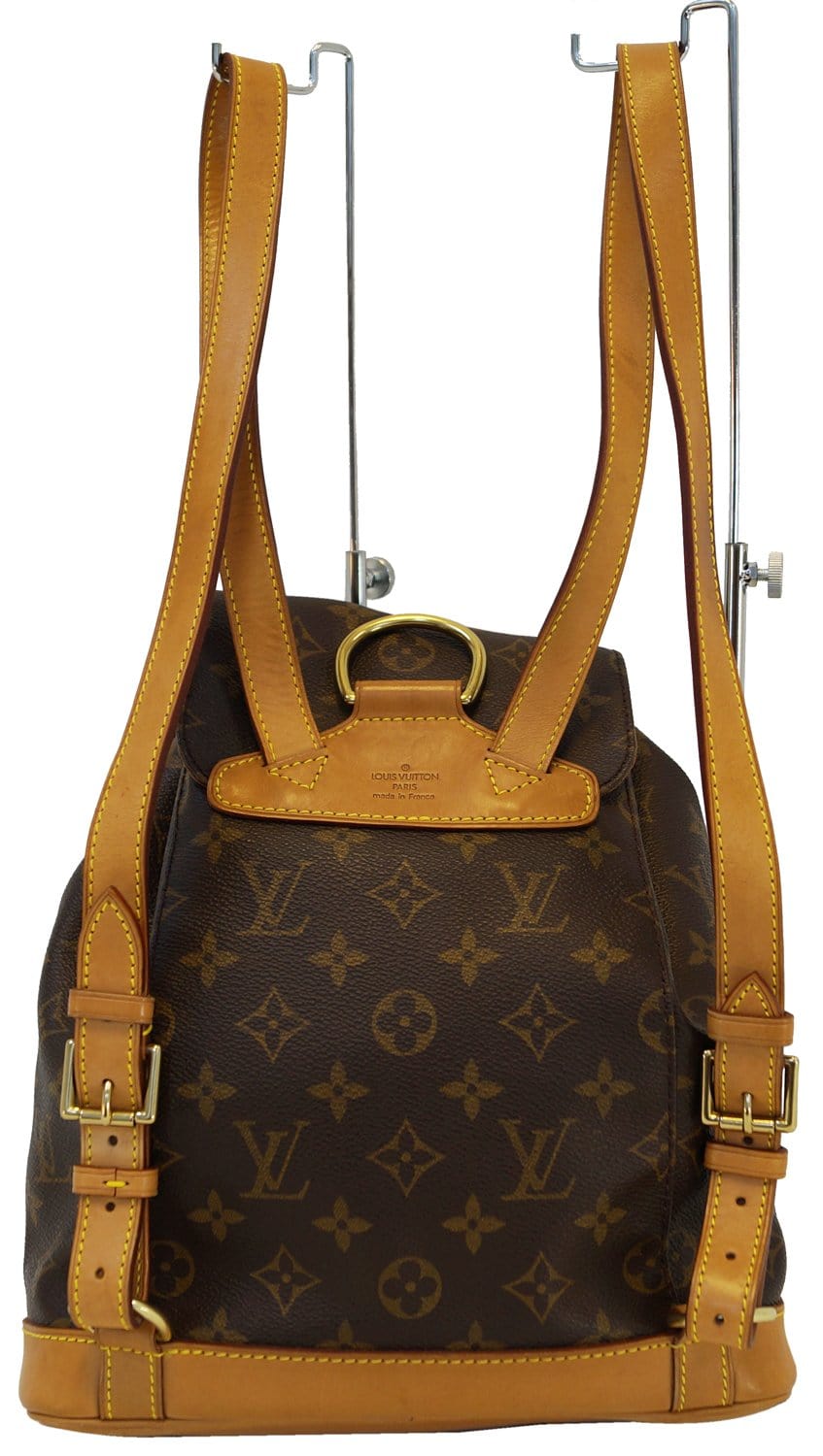 Louis Vuitton, Bags, Authentic Louis Vuitton Backpack Bag Montsouris Gm  Monogram Used Lv Handbag Vint