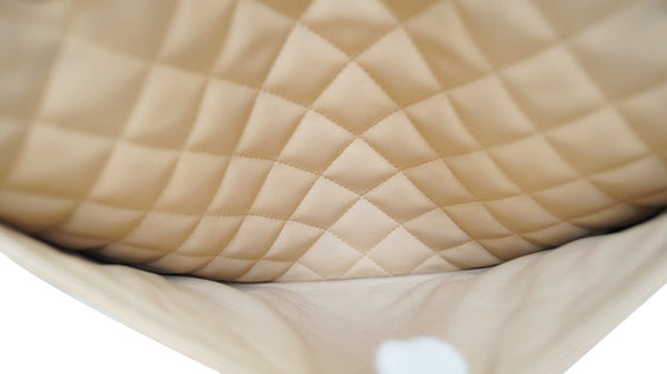 CHANEL Beige/Black Ligne Cambon Large Tote Bag