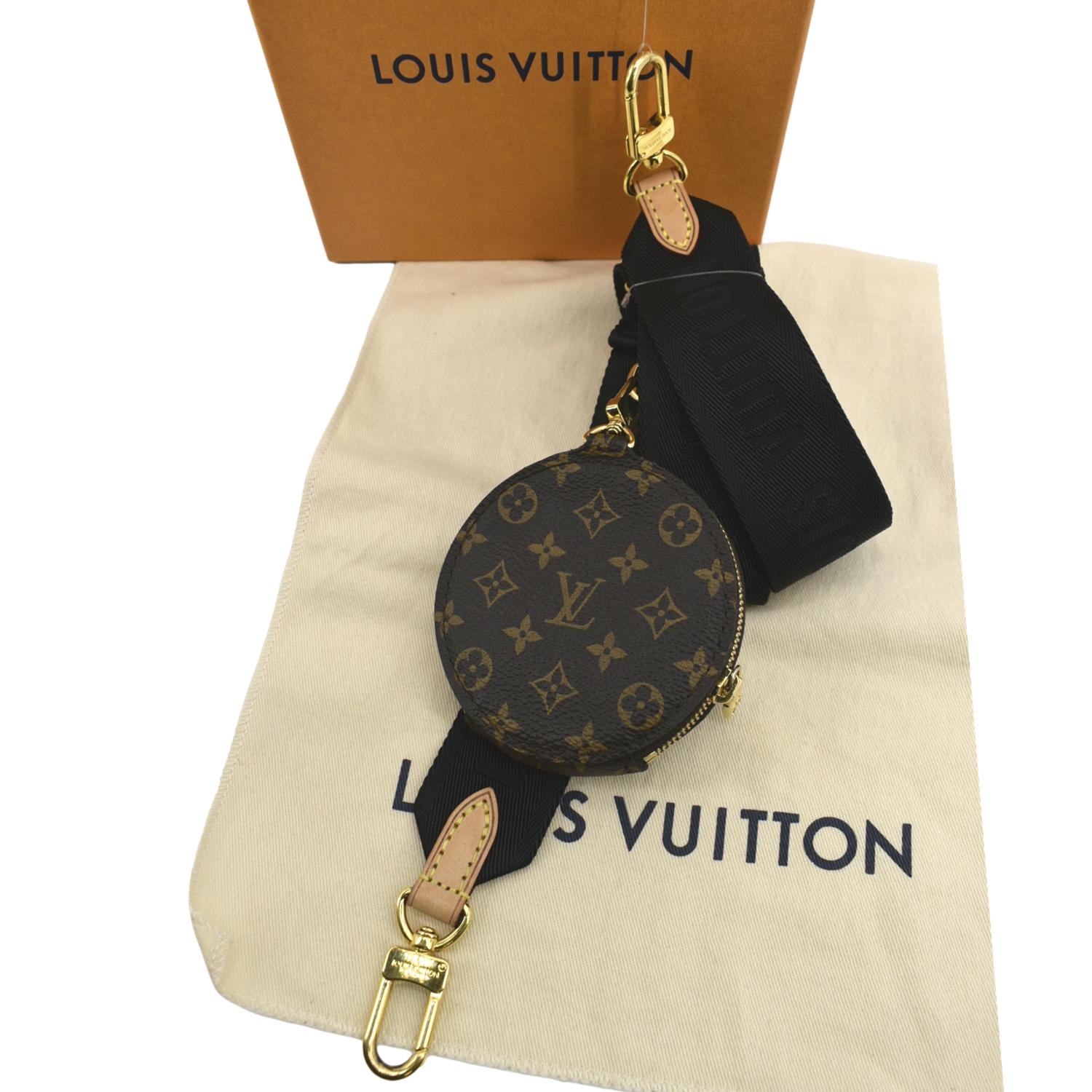 Louis Vuitton Monogram Canvas Strap with Coin Purse