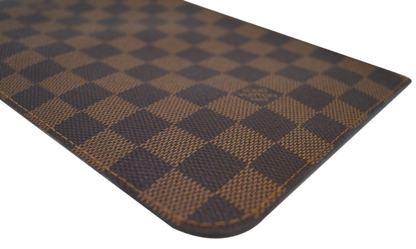 LOUIS VUITTON Damier Ebene Pink Pochette Pouch For Neverfull