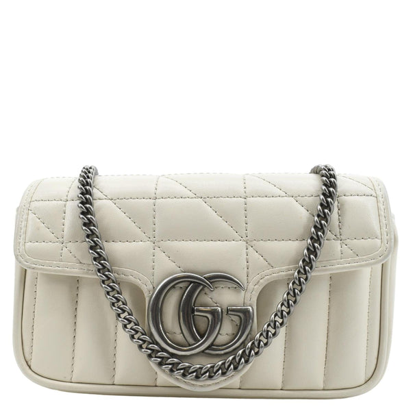 Shop GUCCI GG Marmont 2022-23FW Gg marmont super mini bag (476433