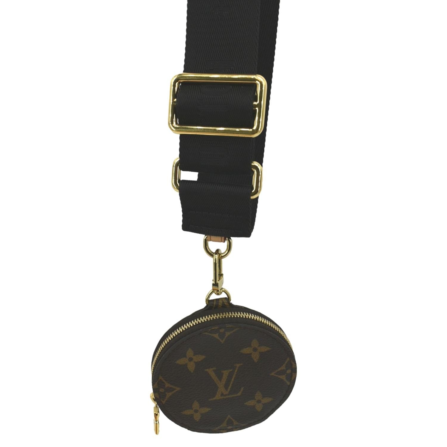 Louis Vuitton Monogram Canvas Gold Tone Bracelet Louis Vuitton