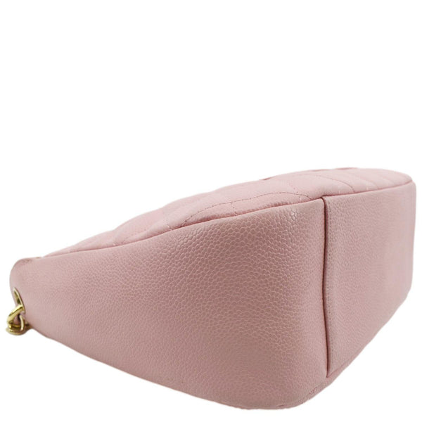 CHANEL Timeless CC Caviar Leather Flap Shoulder Bag Pink
