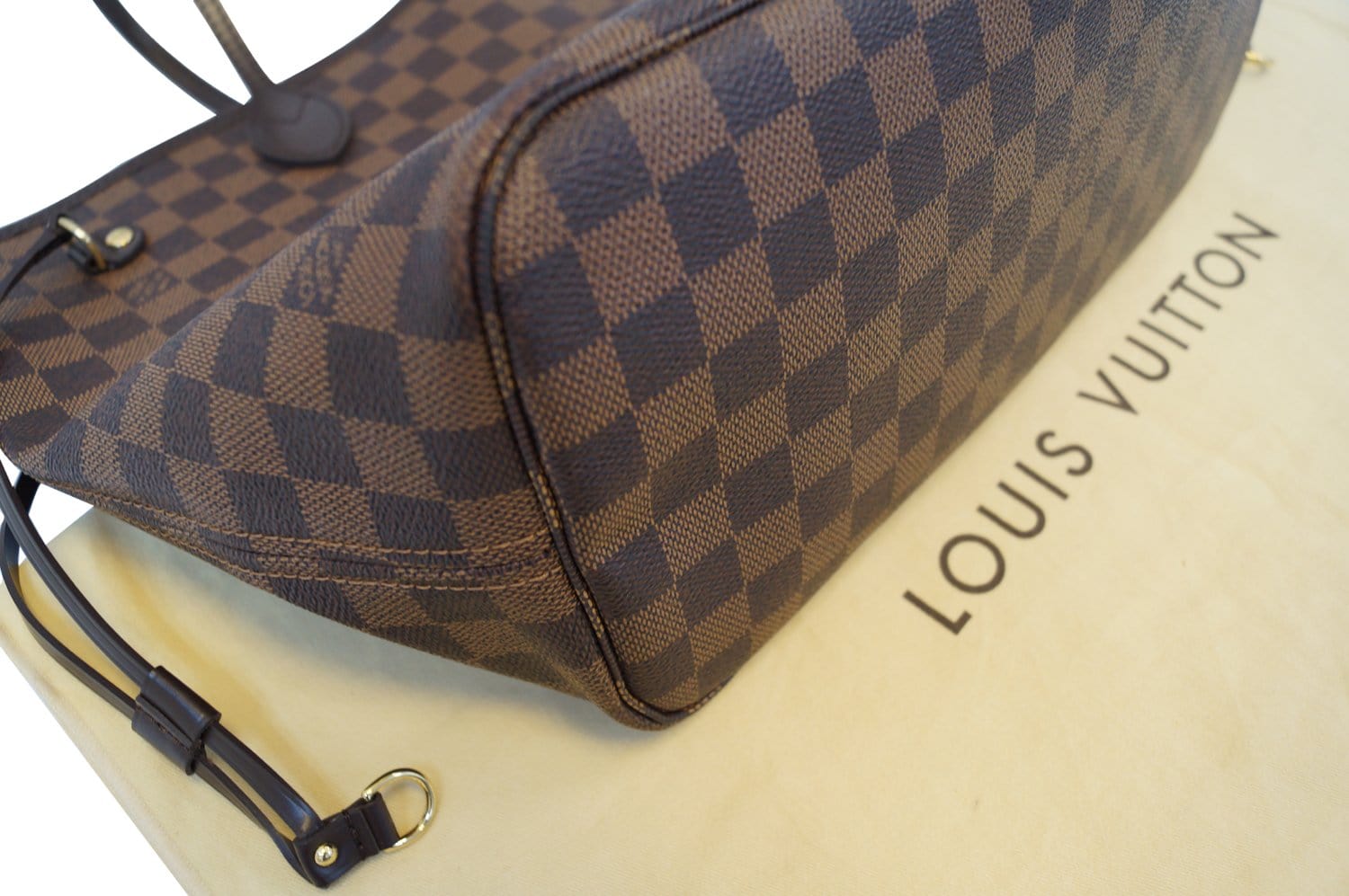 Louis Vuitton, Bags, Authentic Louis Vuitton Neverfull Mm Damier Ebene