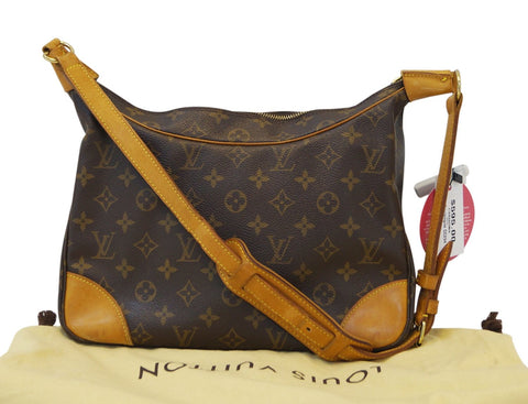 LOUIS VUITTON Monogram Canvas Boulongne Brown Shoulder Bag