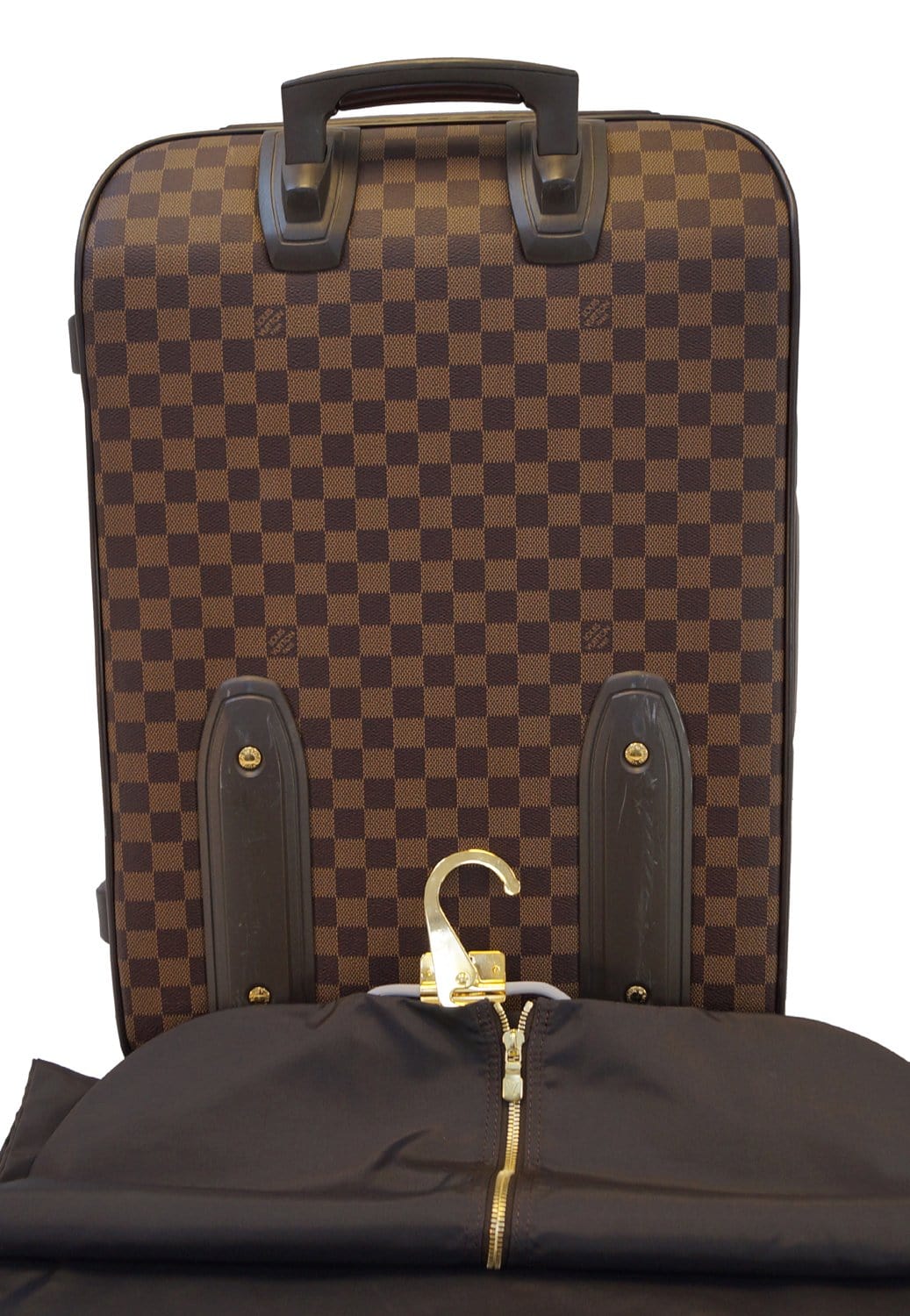 Authentic Louis Vuitton Damier Pegase 55 Travel Bag Suitcase N23294 LV  J9762