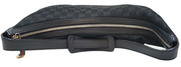 GUCCI Black GG Canvas Princy Hobo Bag