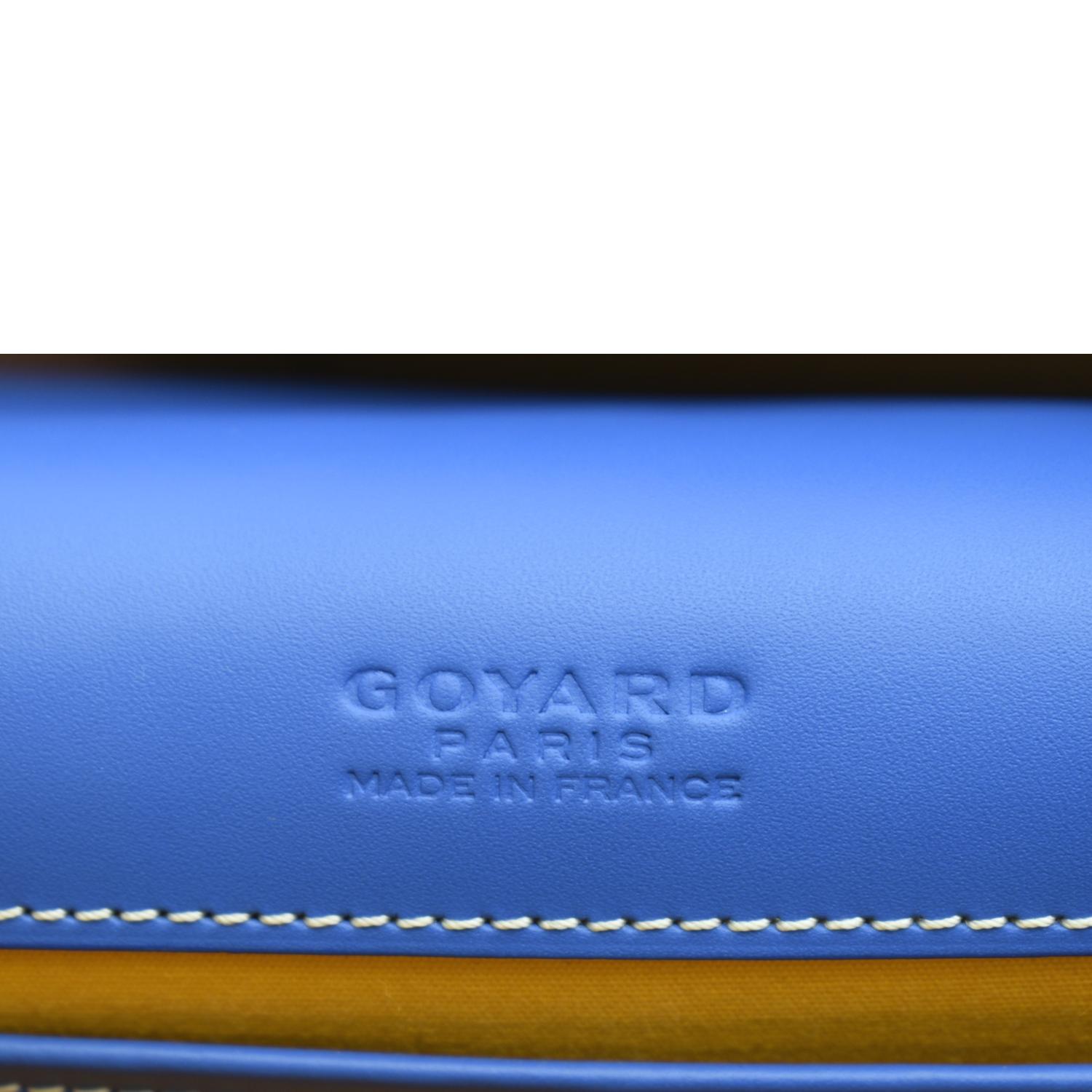 Goyard Belvedere PM Sky Blue in Canvas/Cowhide with Palladium-tone - US