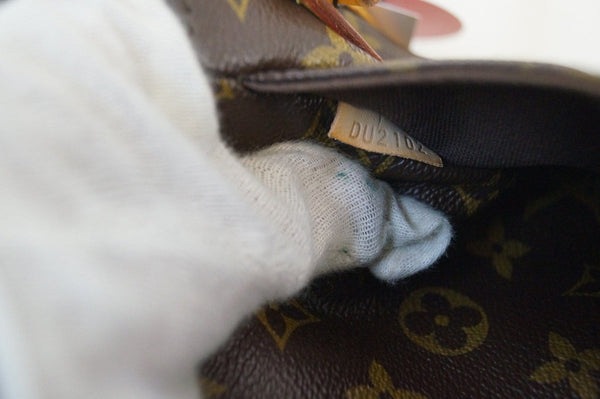 LOUIS VUITTON Monogram Canvas Menilmontant PM Shoulder Bag