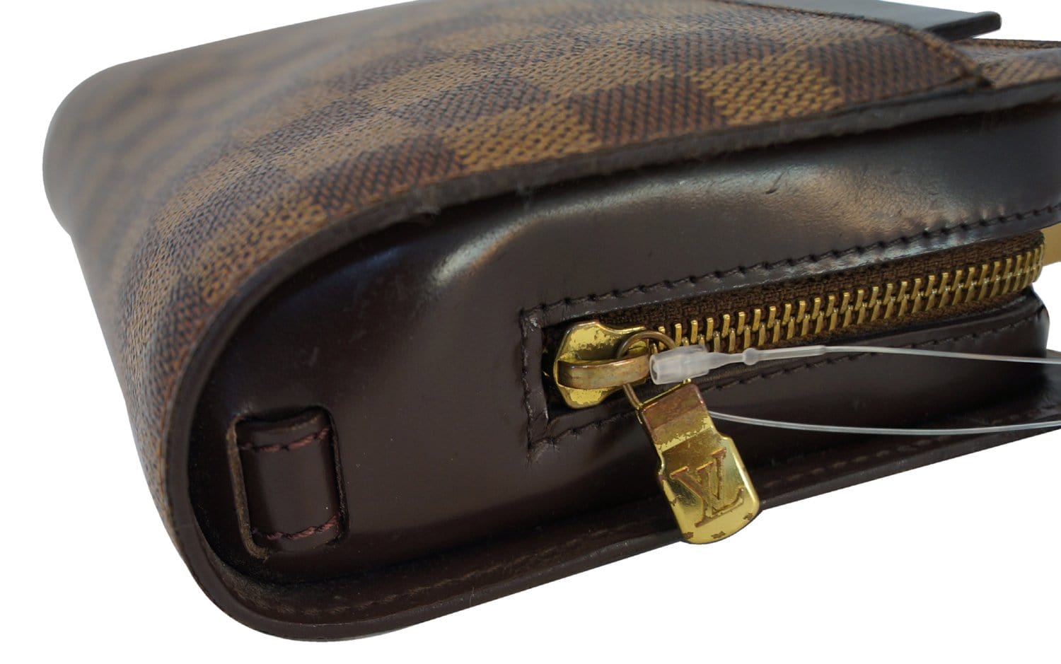 Vintage Louis Vuitton Damier Ebene Saint Louis Pochette Wristlet Bag S –  KimmieBBags LLC