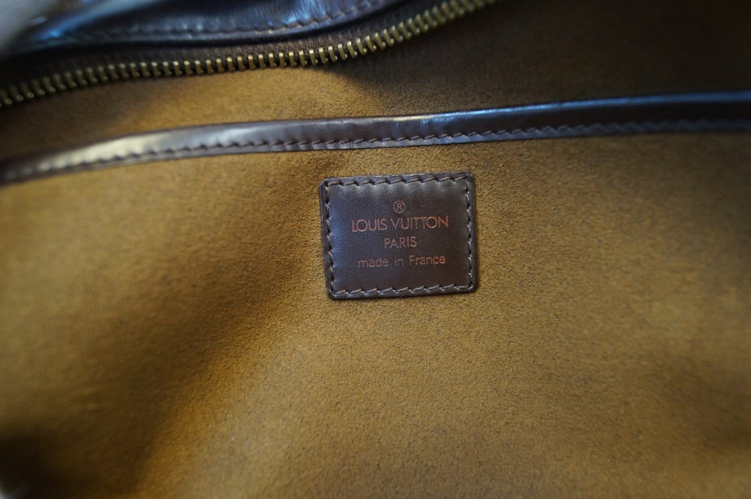 Louis Vuitton Saint Louis Damier Ebene Pochette Clutch Bag
