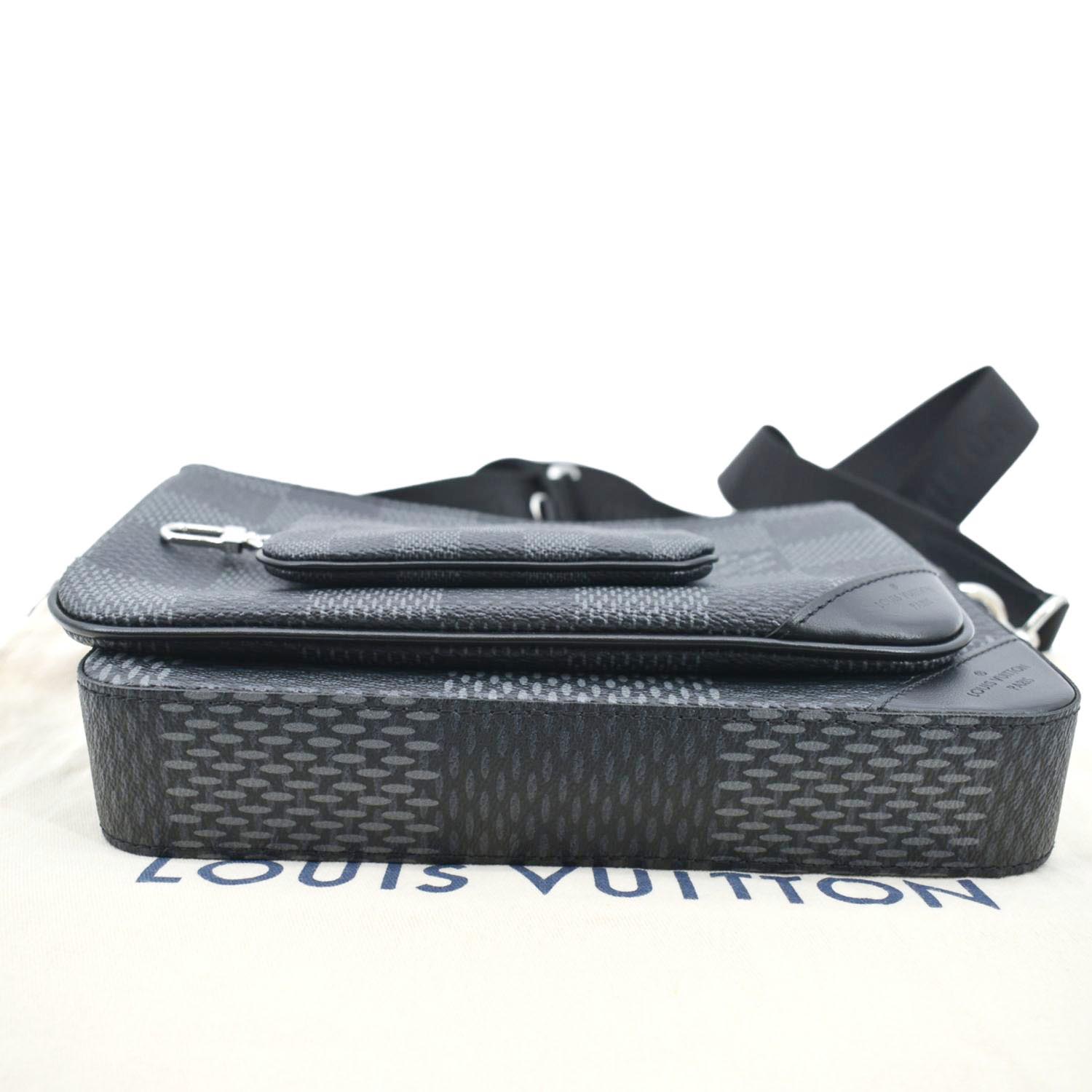 Louis Vuitton - Trio Messenger Bag - Damier Canvas - Graphite - Men - Luxury