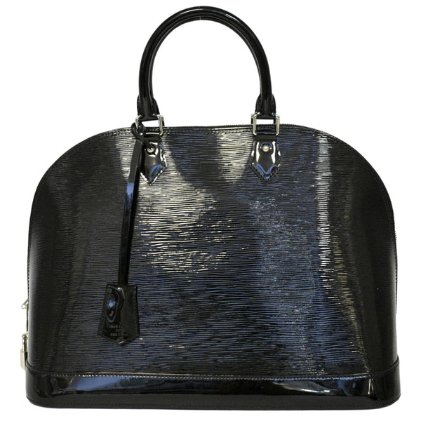 Louis Vuitton Alma GM Electric Epi Leather Satchel Bag - Front