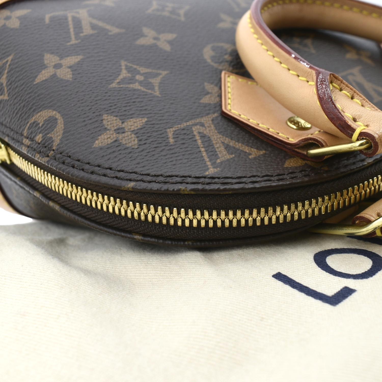 Louis Vuitton Monogram Egg Bag Black