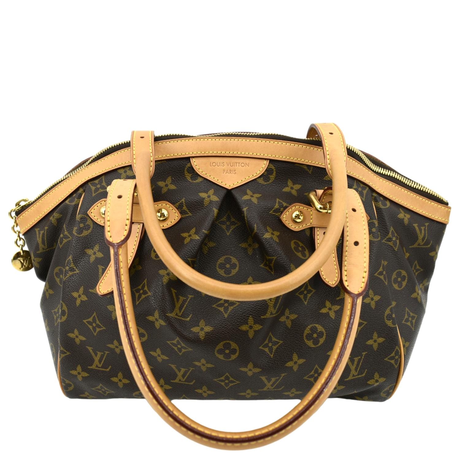 Authentic Louis Vuitton Tivoli GM Monogram Shoulder Handbag Tote