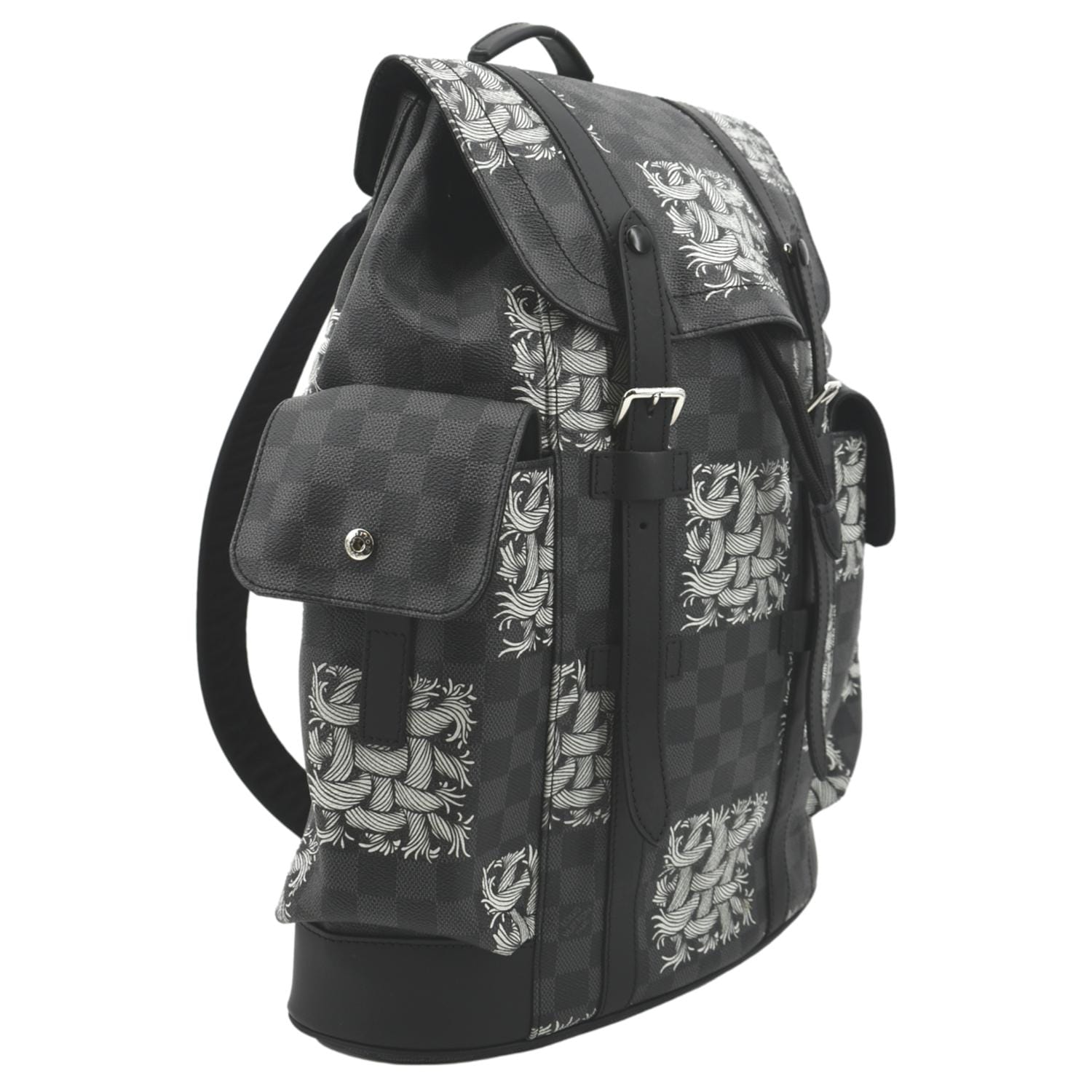 Christopher Backpack Limited Edition Nemeth Damier Graphite PM at 1stDibs