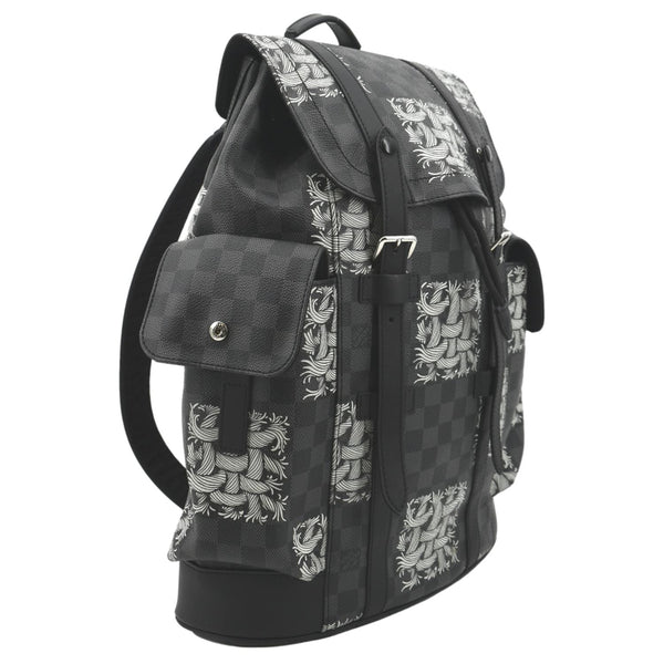 Louis Vuitton Christopher Nemeth Damier Backpack Bag - Left Side