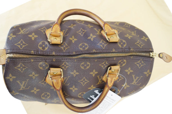 LOUIS VUITTON Monogram Canvas Speedy 30 Bag