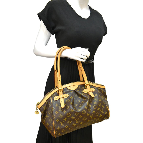 Louis Vuitton Tivoli GM Monogram Canvas Shoulder Bag - Full View