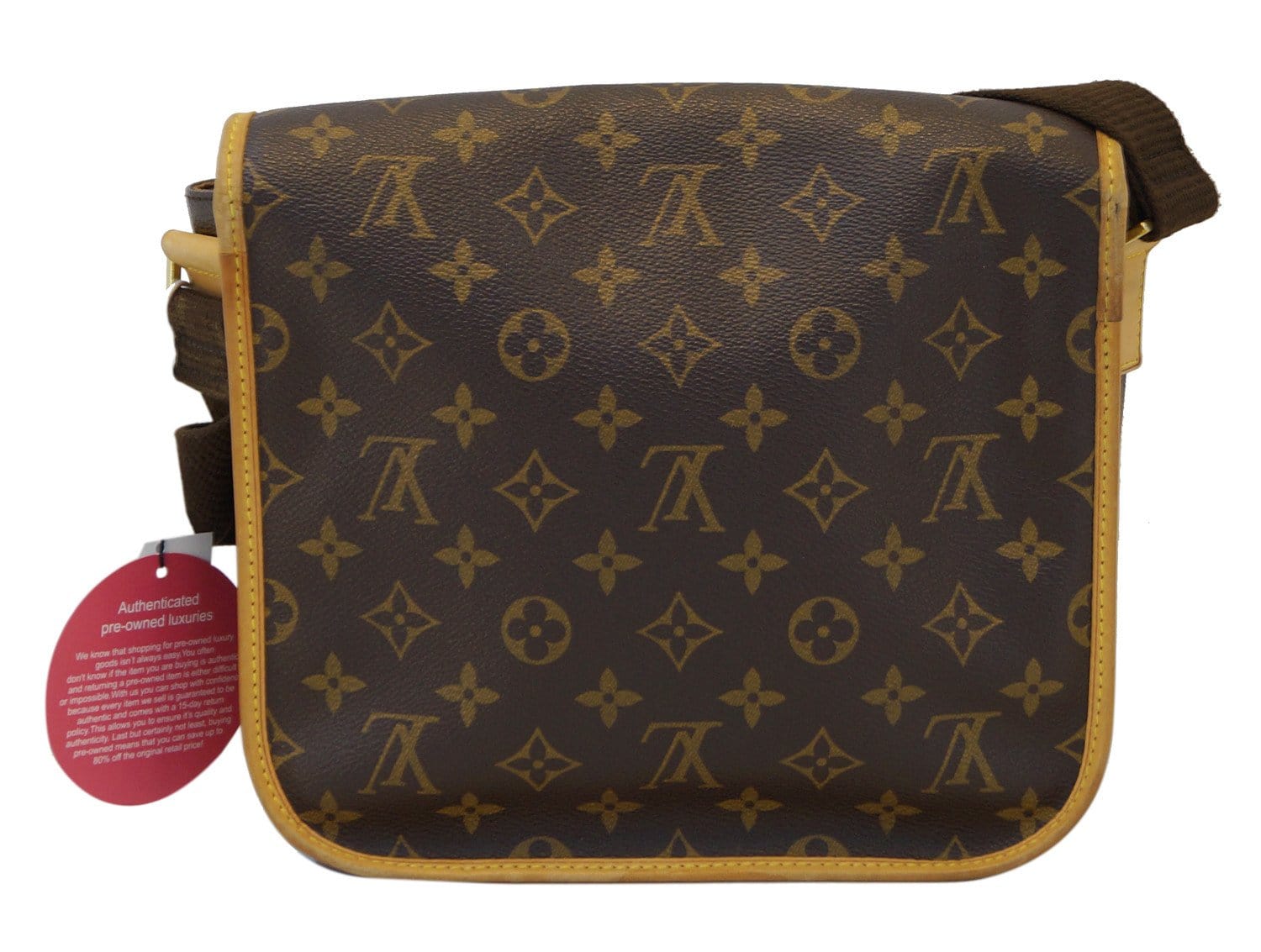 Louis Vuitton, Bags, Louis Vuitton Bosphore Crossbody Messenger Pm Brown  Tan Monogram
