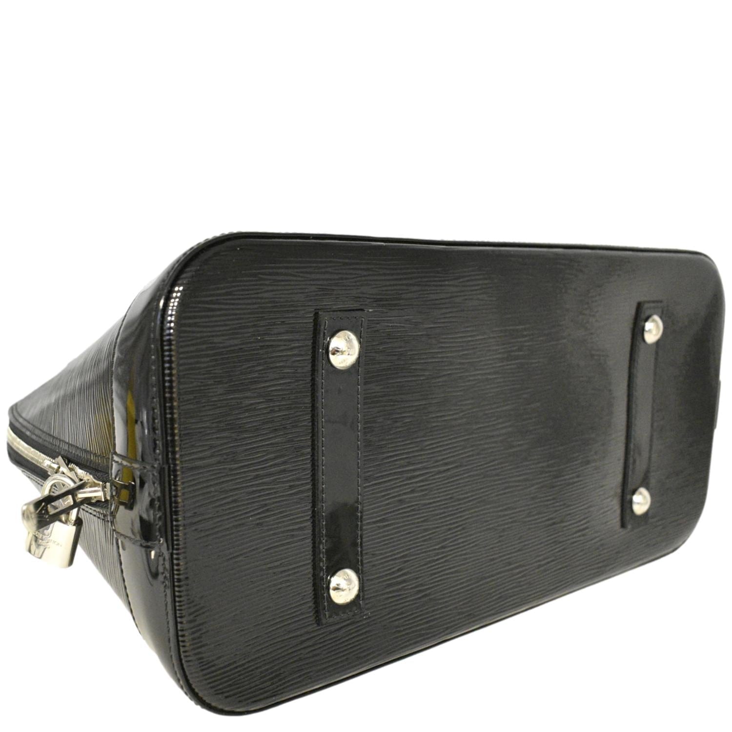 LOUIS VUITTON Electric Epi Leather Alma GM Satchel Bag