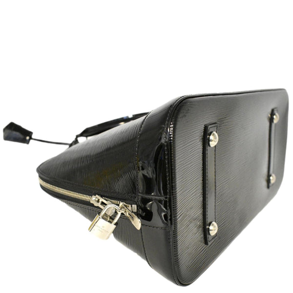 Louis Vuitton Alma GM Electric Epi Leather Satchel Bag - Bottom Left