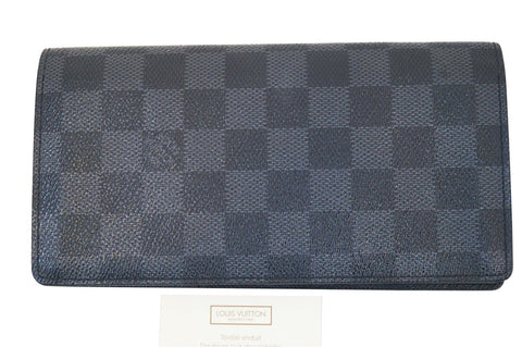 LOUIS VUITTON Damier Graphite Portefeuille Brazza Long Wallet