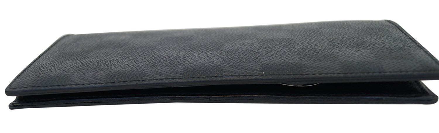 Louis Vuitton Damier Long GM Graphite Double Snap Portefeuille Wallet LV-W0930P-0383